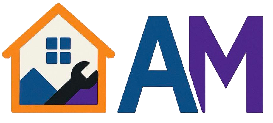 AM Home Maintenance Symbolx2 AM Home Maintenance Logo